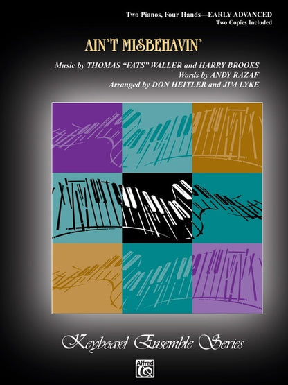 Aint Misbehavin Piano Sheet Music