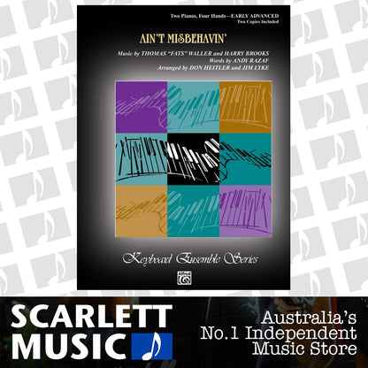 Aint Misbehavin Piano Sheet Music — view 2