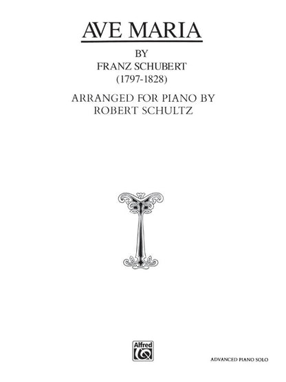 Ave Maria Piano Sheet Music