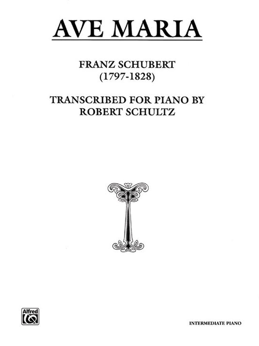 Ave Maria Piano Sheet Music