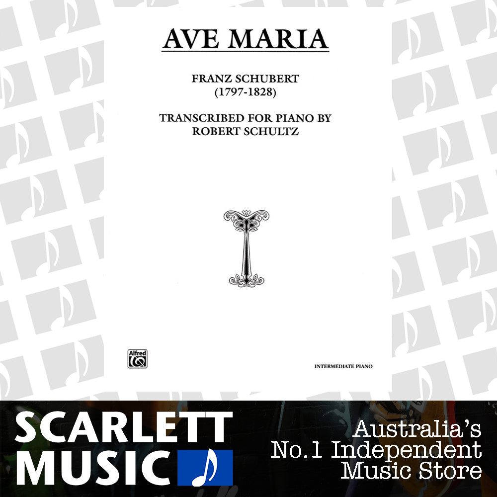 Ave Maria Piano Sheet Music — view 2