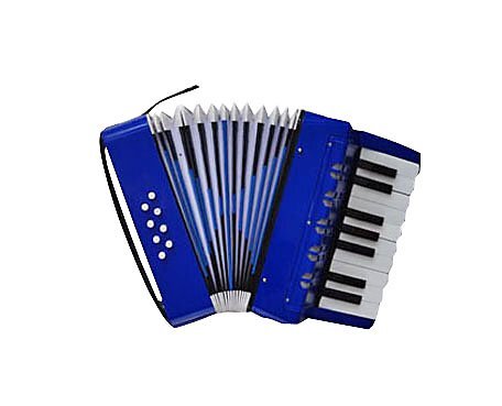 AMS PA818BL Junior Piano Accordion Blue