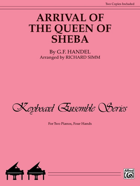 Arrival of the Queen of Sheba Piano Sheet Music Intermediate 2P4H