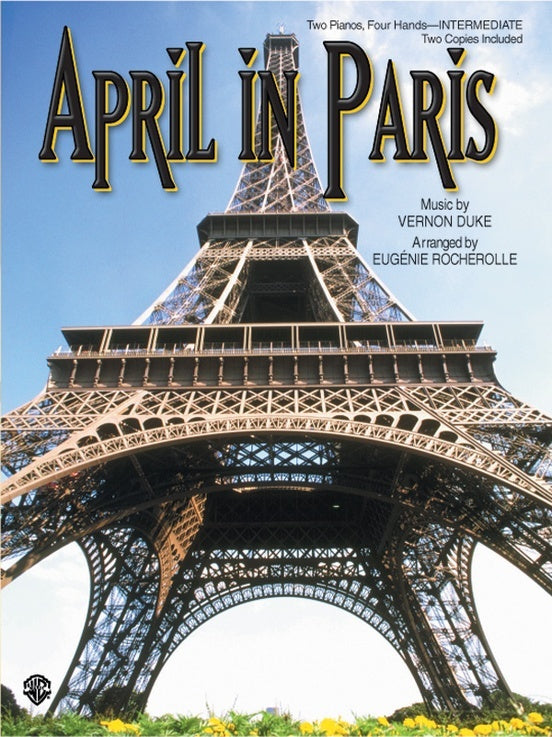April in Paris Piano Sheet Music