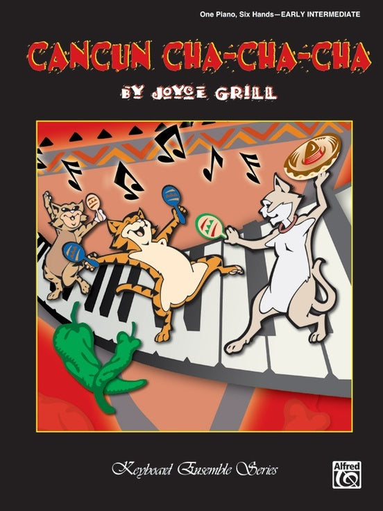 Cancun Cha-Cha-Cha Piano Trio Sheet Music 1P6H