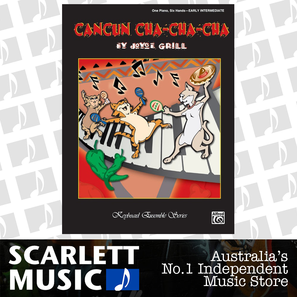 Cancun Cha-Cha-Cha Piano Trio Sheet Music 1P6H — view 2