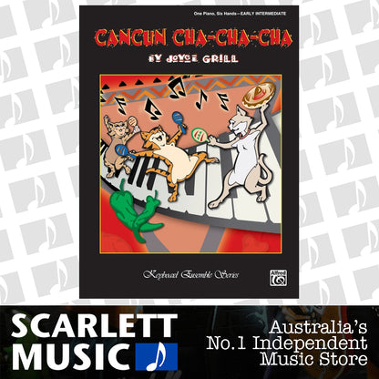 Cancun Cha-Cha-Cha Piano Trio Sheet Music 1P6H — view 2