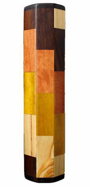 A Tempo Percussion Exotic Wooden Shaker in Escalando Pattern
