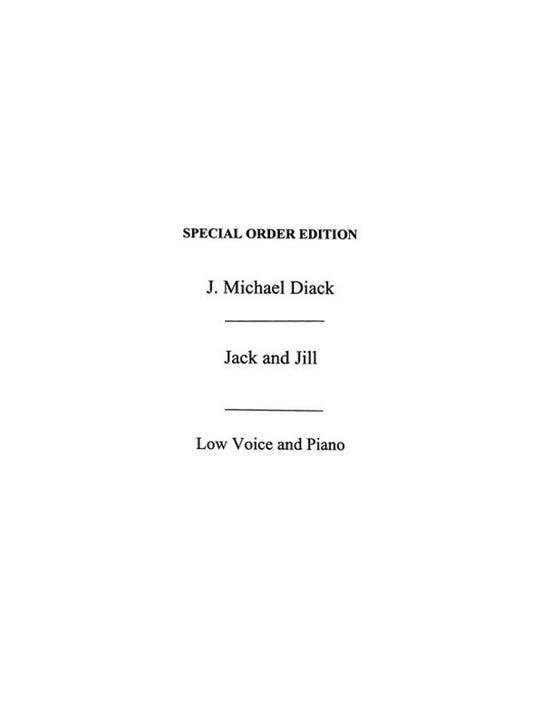 Diack Jack & Jill Low Voice & Piano(Arc)