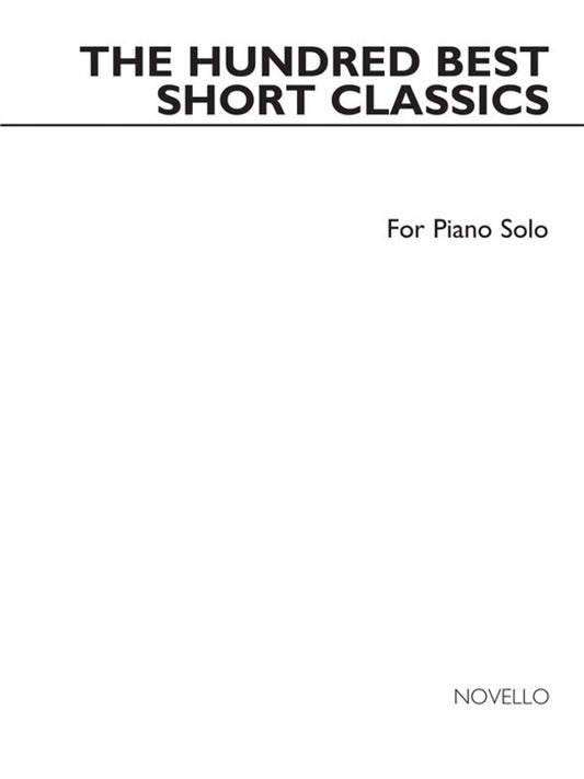 100 Best Short Classics Piano Book.7 Book