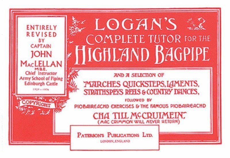 Logans Complete Bagpipe Tutor by Paterson's Publications