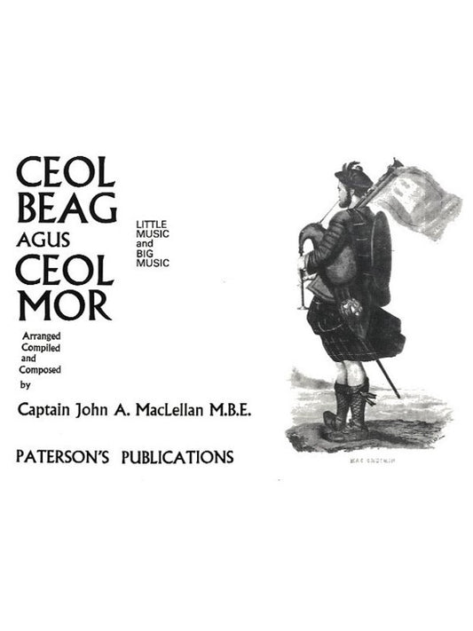 Maclellan Ceol Beag Agus Cel Mor Bagpipe Book
