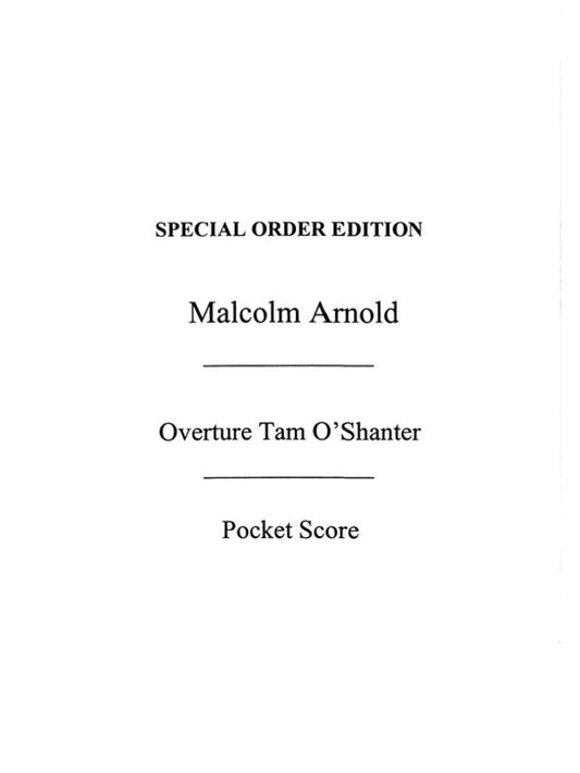 Arnold Tam O Shanter Op.51 P/Score(Arc)