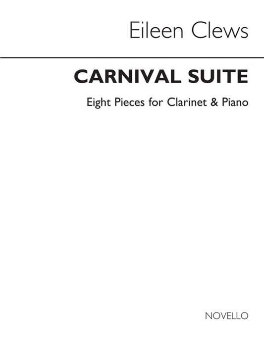 Clews Carnival Suite Clarinetandpiano(Arc) Book