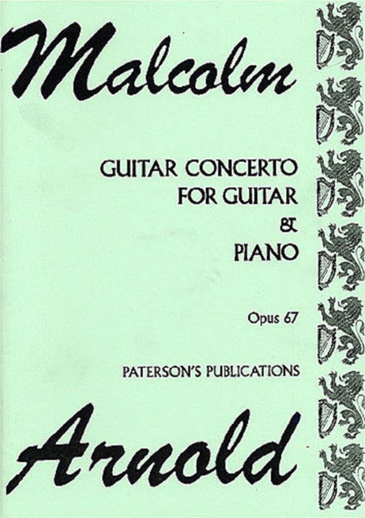 Arnold Concerto Guitar/Chamb.Orch. Book