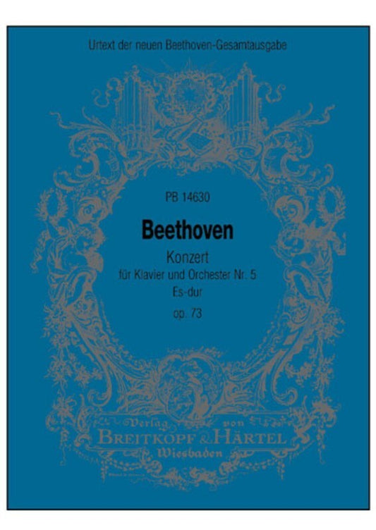 Piano Concerto No 5 Op 73 E Flat Score Book