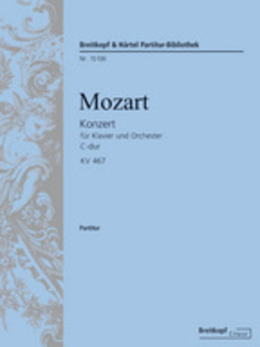 Concerto C Maj K 467 Piano Study Score Book
