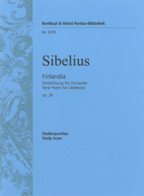 Sibelius - Finlandia Op 26 Study Score Book