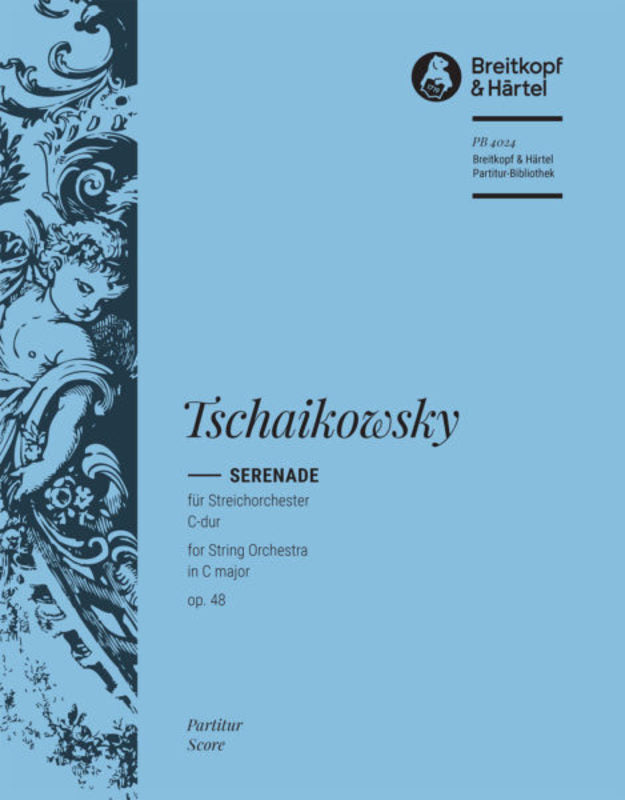 Serenade For Strings Op 48 C Score (Softcover Book) — view 2