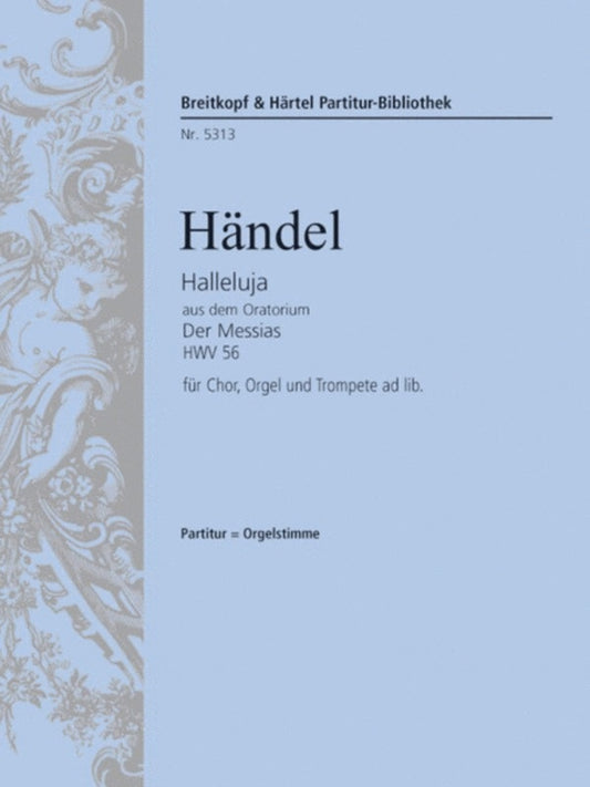 Hallelujah Chorus Arr Ludwig SATB Organ Trumpet Ad L