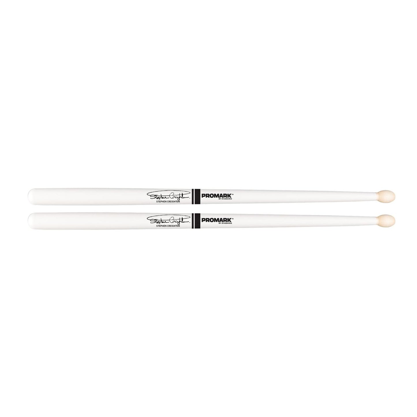 Stephen Creighton Pipe Band Stick White