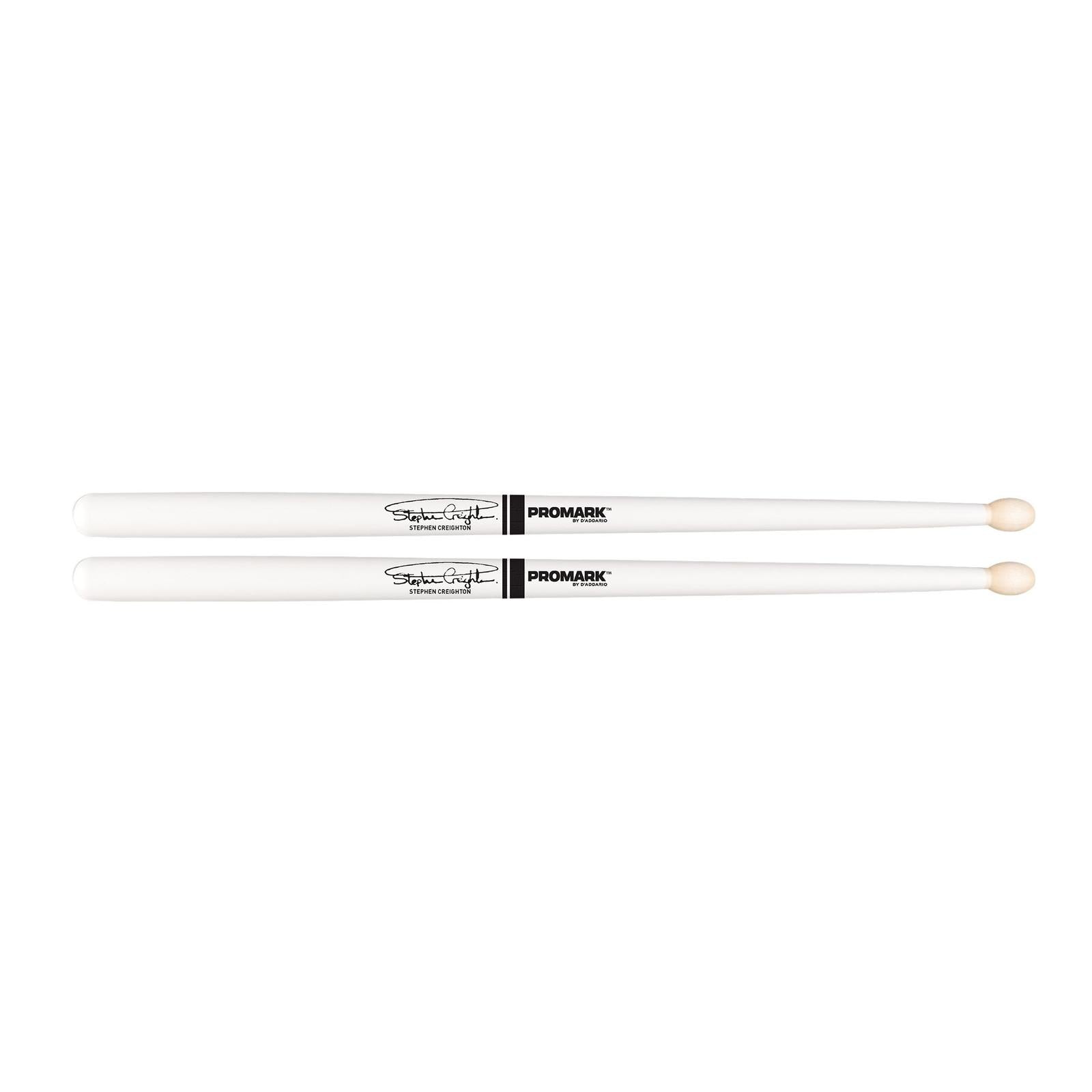 Stephen Creighton Pipe Band Stick White