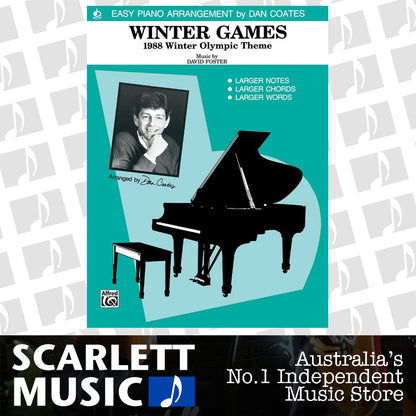 Winter Games EP - Piano Sheet Music — view 2