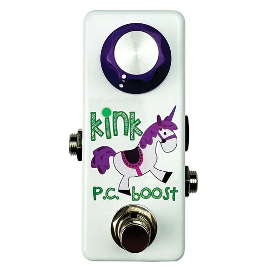 Kink Politically Correct Boost Pedal - Based on Micro Amp, 1590A Enclosure