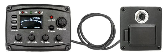 Dr Parts 4-Band EQ Tuner Preamp for Acoustic Guitar PDRG04T