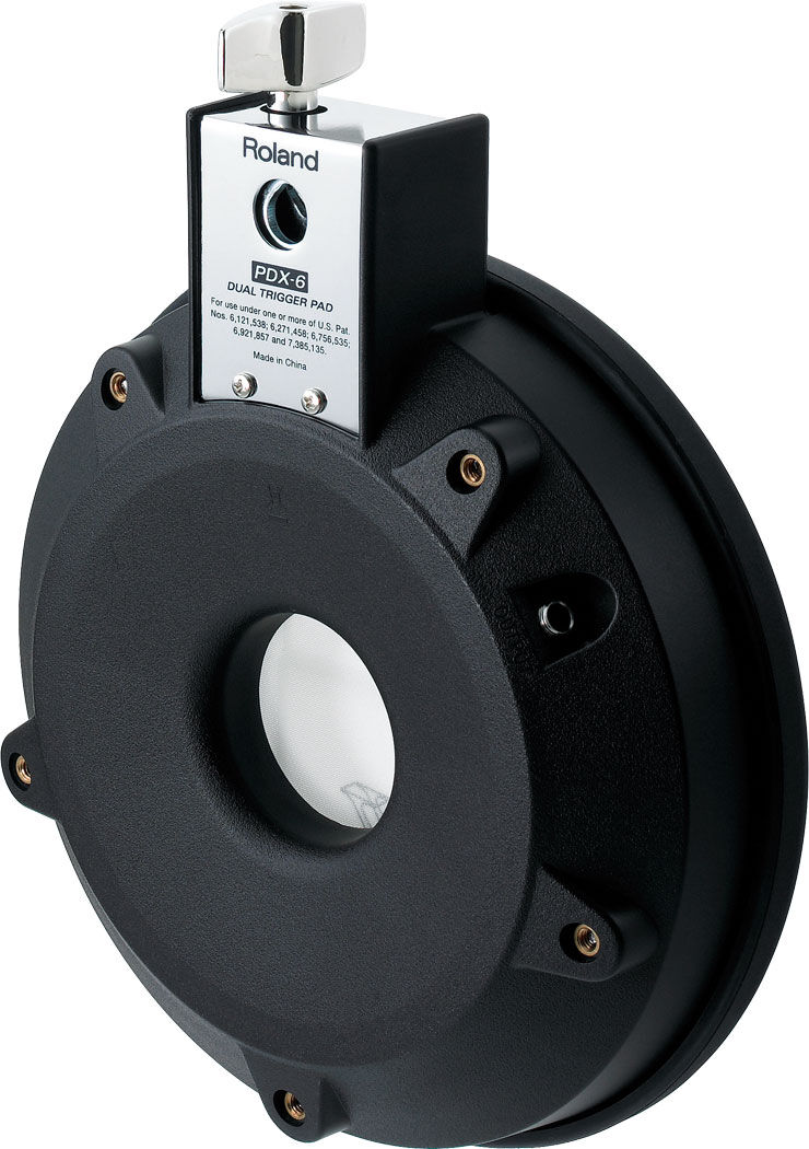 ROLAND PDX-6 V-Pad - 6.5" Mesh Tom Pad with Dual Triggering for TD-4KX, Compact Design, 8" Rim — view 3