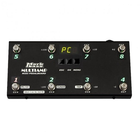Mark Bass Programmable MIDI Pedalboard for Multiamp