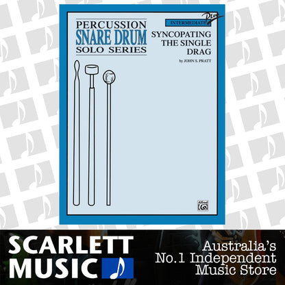 Syncopating Single Drag Snare Drum Sheet Music — view 2