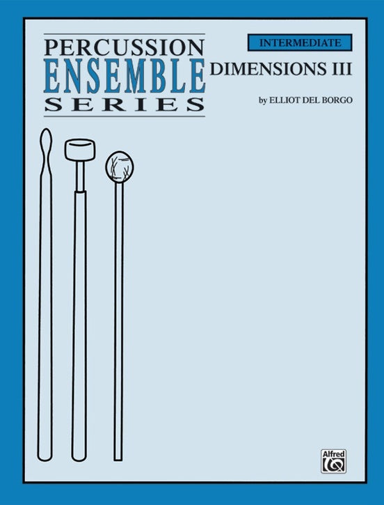 Dimensions Iii Percussion Perf Del Bor