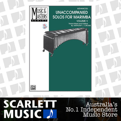 Unaccompanied Solos for Marimba Book 5 — view 2