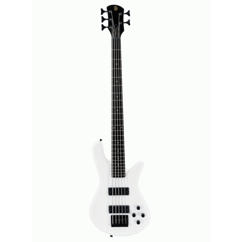 Spector Performer 5 Bass Guitar - White
