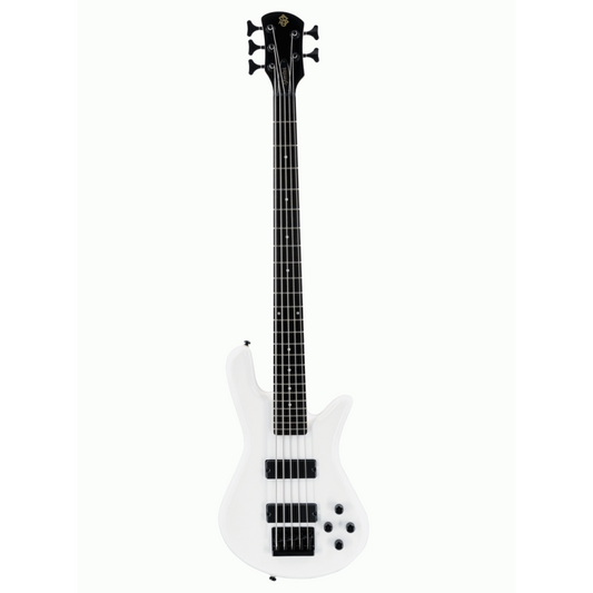 Spector Performer 5 Bass Guitar - White