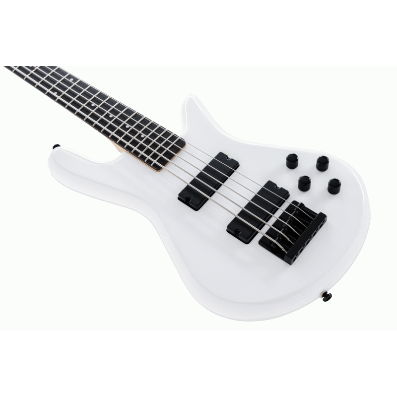 Spector Performer 5 Bass Guitar - White — view 2