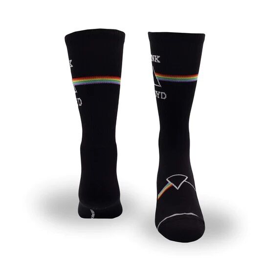 Perris Licensed Pink Floyd Dark Side of the Moon Large Crew Socks - Black (1 Pair) — view 3