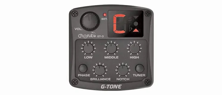 Cherub G-TONE 4 Band EQ Preamp with Pickup