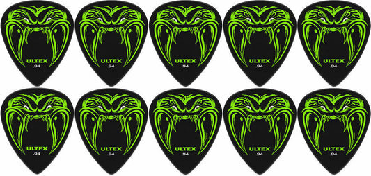 10 x Jim Dunlop JAMES HETFIELD Black Fang 0.94mm Ultex Guitar Picks Metallica