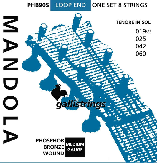 Galli PHB90S Mandola Phosphor Bronze String Set