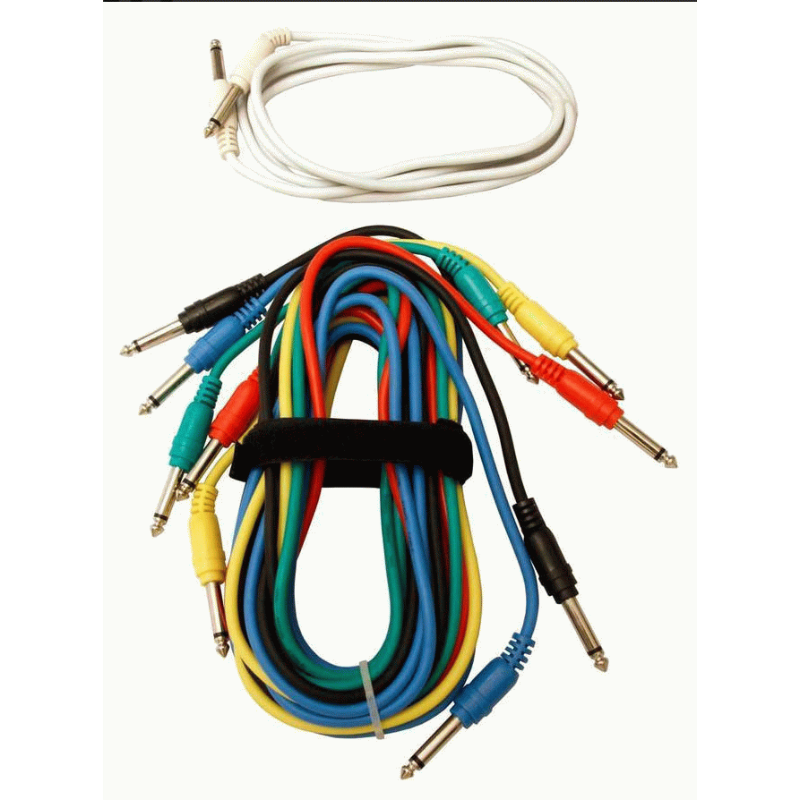 UXL 6 Pack 6.3mm Jack 02 Meter Patch Cable