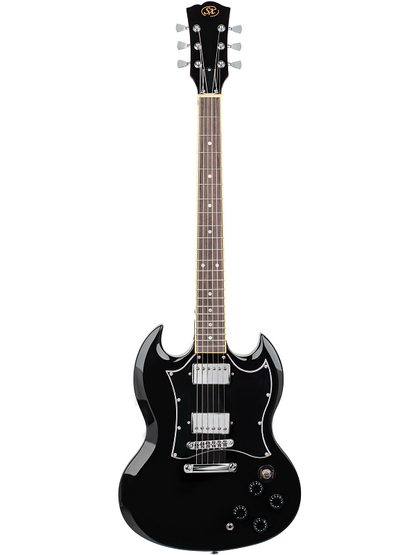 SX PKSE4SK SG-Style Electric Guitar Pack with Amp, Tuner, Gig Bag, Strap, Picks, Lead, and Online Lessons — view 2