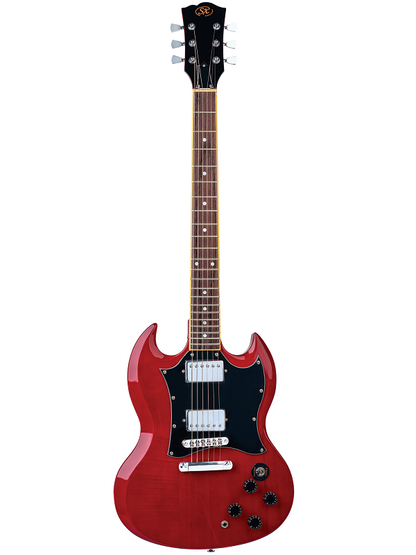 SX PKSE4SK SG-Style Electric Guitar Pack with 10W Amp, Tuner, Gig Bag, Strap, Picks, Lead, and Online Lessons — view 3