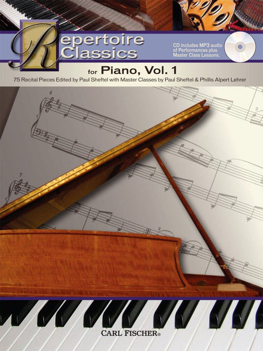 Repertoire Classics for Piano Volume 1 Book with CD