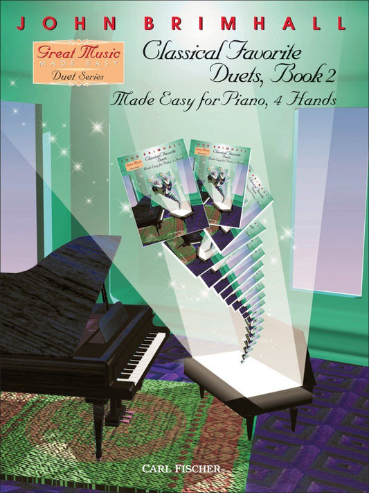 Classical Favorite Duets Book 2 Arranged by Brimhall for Piano Duet