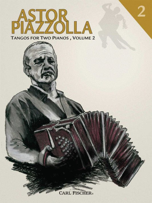 Astor Piazzolla Tangos For Two Pianos Book 2 2P 4H Book