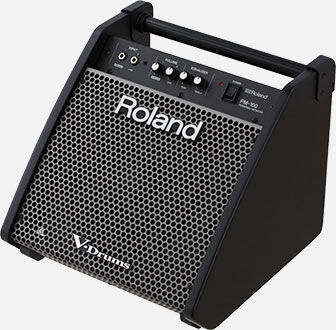 ROLAND PM-100 Personal Monitor - 80W 1x10 Drum Monitor for V-Drums, Compact Full-Range Speaker System, Optimized Sound Performance