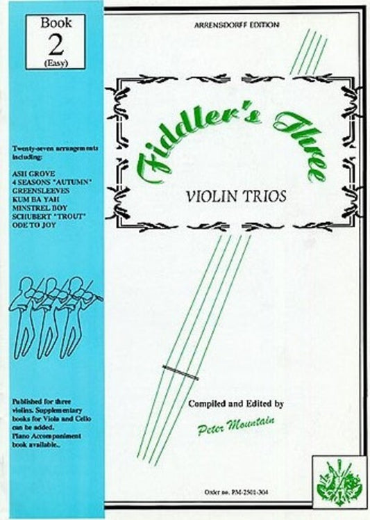 Fiddlers Three Book 2 Violin Book
