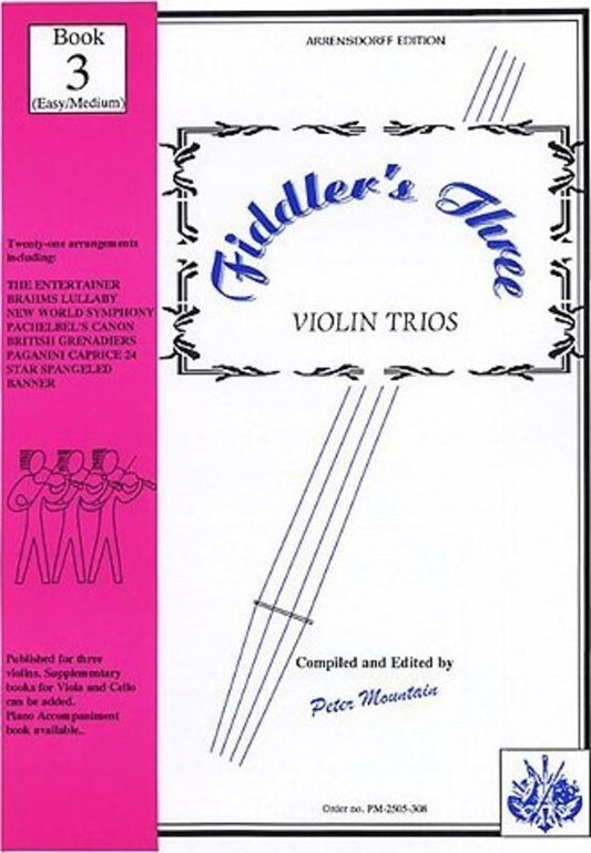 Fiddlers Three Book 3 Violin Book